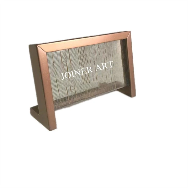 Placa de LOGO de metall de llautó per a la pantalla de rellotges
